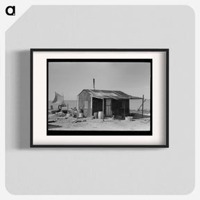 アートポスター-Home of Squatter, Corpus Christi
 - ラッセル リー Poster.