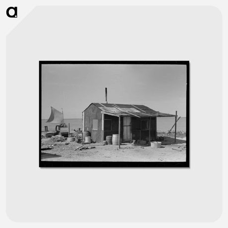 アートポストカード-Home of Squatter, Corpus Christi
 - ラッセル リー Postcard.