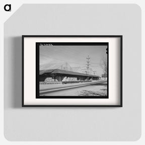 アートポスター-Loomis Fruit Association Packing Sheds
 - ラッセル リー Poster.