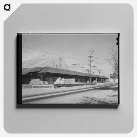 アートパネル-Loomis Fruit Association Packing Sheds
 - ラッセル リー Canvas.
