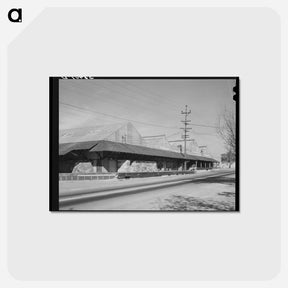 アートポストカード-Loomis Fruit Association Packing Sheds
 - ラッセル リー Postcard.