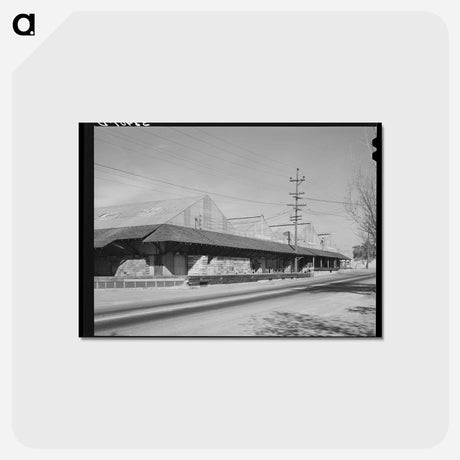 アートポストカード-Loomis Fruit Association Packing Sheds
 - ラッセル リー Postcard.