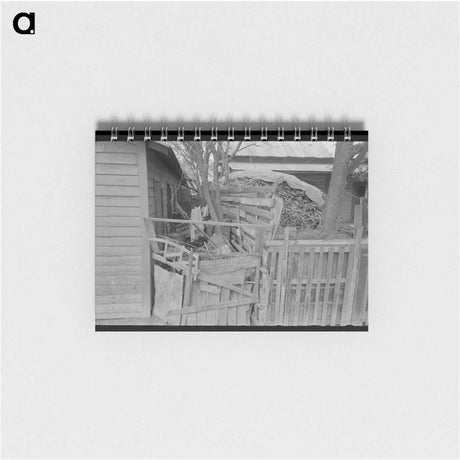 アートメモ帳-Alleyway to the Corral
 - ラッセル リー Memo.