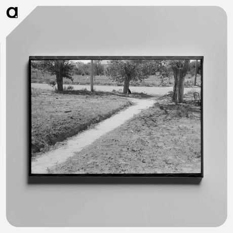 アートパネル-Dust and Sidewalk
 - ラッセル リー Canvas.