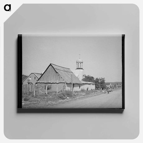 アートパネル-Penasco Church
 - ラッセル リー Canvas.