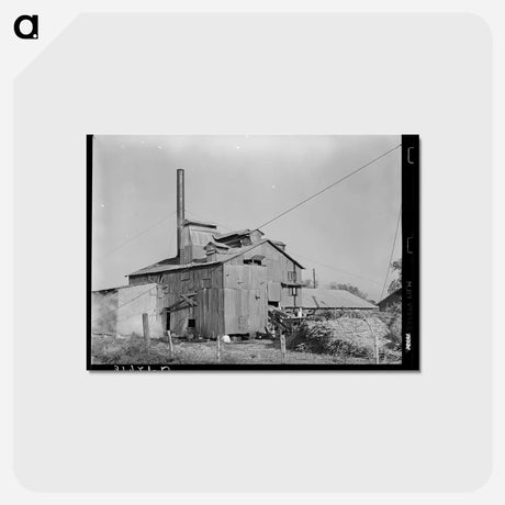 アートポストカード-Sugar Mill near Breaux Bridge
 - ラッセル リー Postcard.