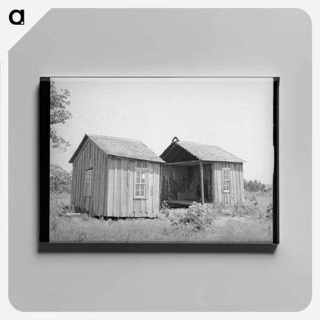 アートパネル-Abandoned Farmhouse, McIntosh County
 - ラッセル リー Canvas.