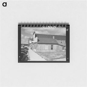アートメモ帳-Tower, Minnesota
 - ラッセル リー Memo.