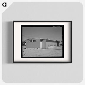 アートポスター-FSA Camp Sanitary Building
 - ラッセル リー Poster.