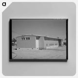 アートパネル-FSA Camp Sanitary Building
 - ラッセル リー Canvas.