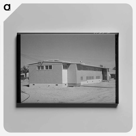 アートパネル-FSA Camp Sanitary Building
 - ラッセル リー Canvas.