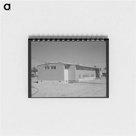 アートメモ帳-FSA Camp Sanitary Building
 - ラッセル リー Memo.