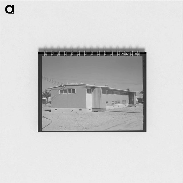 アートメモ帳-FSA Camp Sanitary Building
 - ラッセル リー Memo.