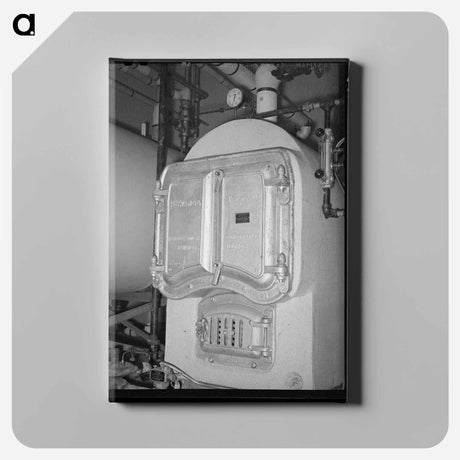 アートパネル-Furnace Room Boiler
 - ラッセル リー Canvas.