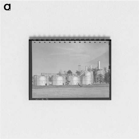 アートメモ帳-Oil Tanks of Kilgore
 - ラッセル リー Memo.