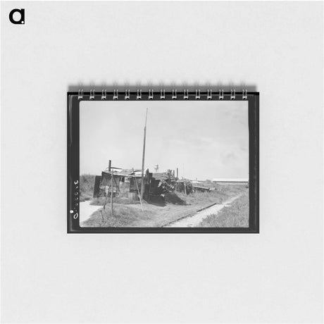 アートメモ帳-Tin Town Shacks
 - ラッセル リー Memo.