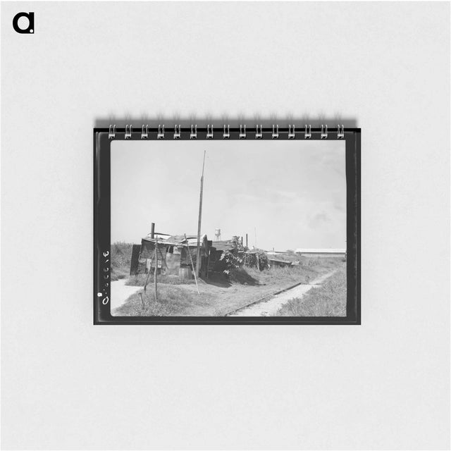アートメモ帳-Tin Town Shacks
 - ラッセル リー Memo.