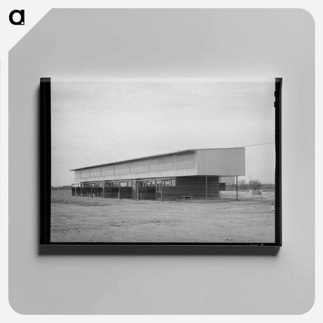 アートパネル-Migrant Workers' Housing
 - ラッセル リー Canvas.