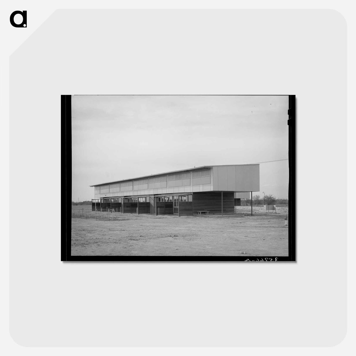 アートポストカード-Migrant Workers' Housing
 - ラッセル リー Postcard.