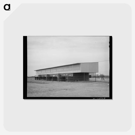アートポストカード-Migrant Workers' Housing
 - ラッセル リー Postcard.