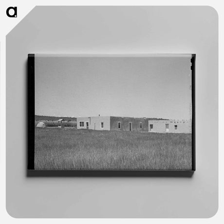 アートパネル-Adobe Home, Chamisal
 - ラッセル リー Canvas.