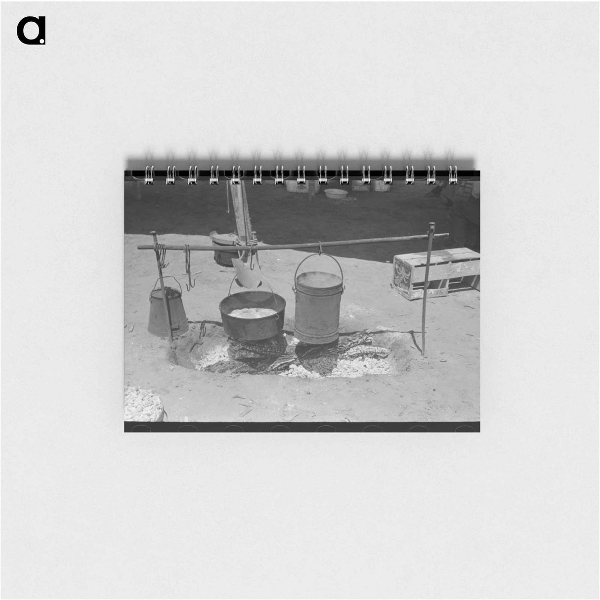 アートメモ帳-Texas Ranch Dinner
 - ラッセル リー Memo.