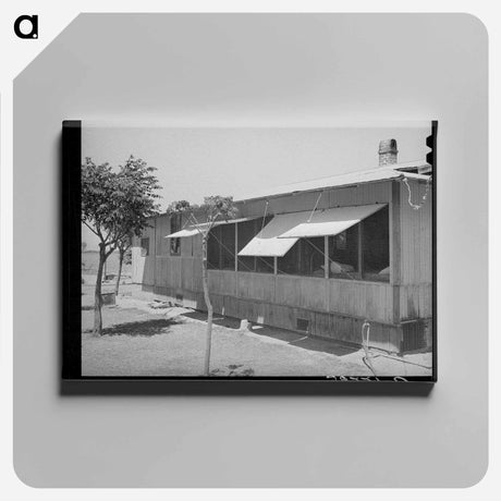 アートパネル-Maricopa County Ventilation
 - ラッセル リー Canvas.