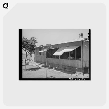 アートポストカード-Maricopa County Ventilation
 - ラッセル リー Postcard.
