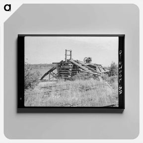 アートパネル-Remains of Lumbering Operations
 - ラッセル リー Canvas.