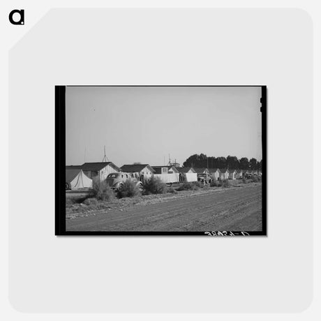 アートポストカード-Giffen Ranch Housing
 - ラッセル リー Postcard.