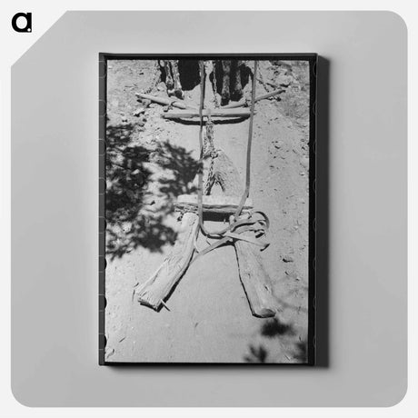 アートパネル-Tie-Strapped Ride
 - ラッセル リー Canvas.