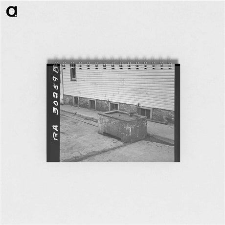アートメモ帳-Water Trough, Wisconsin
 - ラッセル リー Memo.