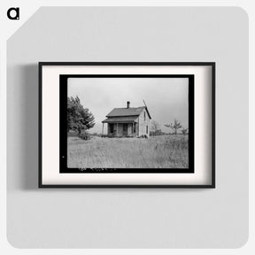 アートポスター-Farmhouse, Allegan Project
 - ラッセル リー Poster.