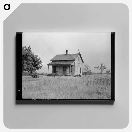 アートパネル-Farmhouse, Allegan Project
 - ラッセル リー Canvas.