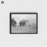 アートメモ帳-Farmhouse, Allegan Project
 - ラッセル リー Memo.