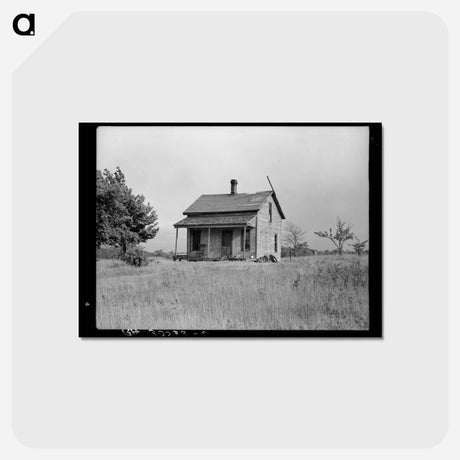 アートポストカード-Farmhouse, Allegan Project
 - ラッセル リー Postcard.