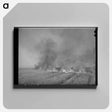 アートパネル-Wheat Stubble Burning
 - ラッセル リー Canvas.