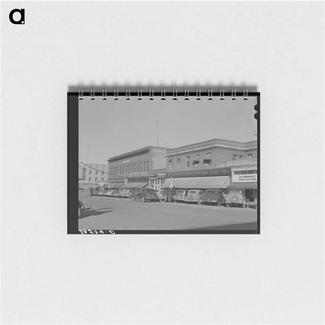アートメモ帳-La Junta Main Street
 - ラッセル リー Memo.