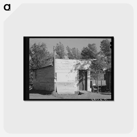 アートポストカード-Central Valley Shoe Shop
 - ラッセル リー Postcard.