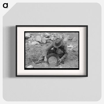 Gold Panning in Pinos Altos
 - ラッセル リー Poster.