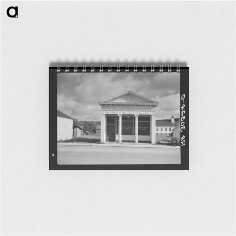 アートメモ帳-Closed Bank, Northern Minnesota
 - ラッセル リー Memo.