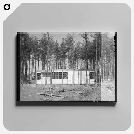 アートパネル-Pre-fabricated House at Greenbelt
 - ラッセル リー Canvas.