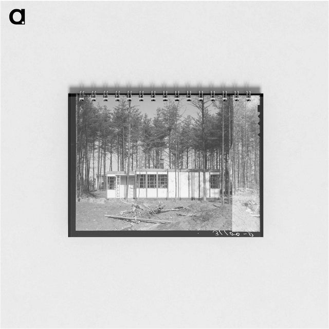 アートメモ帳-Pre-fabricated House at Greenbelt
 - ラッセル リー Memo.