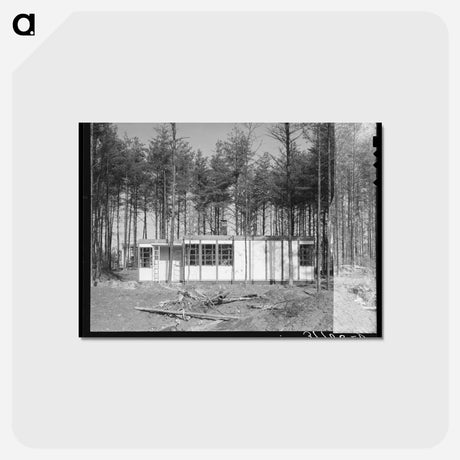 アートポストカード-Pre-fabricated House at Greenbelt
 - ラッセル リー Postcard.