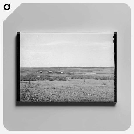 アートパネル-Character of the Country
 - ラッセル リー Canvas.