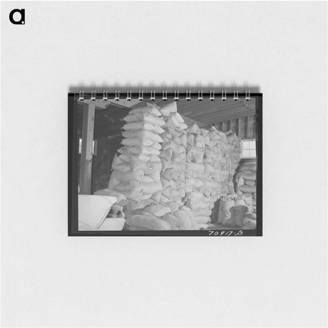 アートメモ帳-Sacks with Red Clover Seed
 - ラッセル リー Memo.