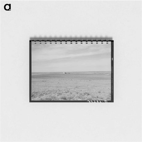 アートメモ帳-Farmhouse on High Plains
 - ラッセル リー Memo.