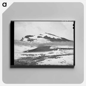 アートパネル-Snow-Covered Mountains
 - ラッセル リー Canvas.