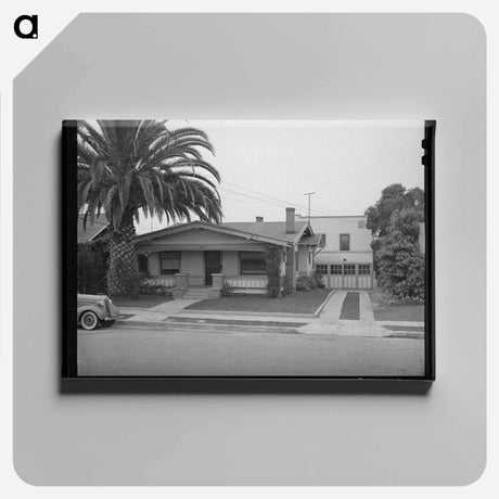 アートパネル-Jackdaw Street Houses
 - ラッセル リー Canvas.