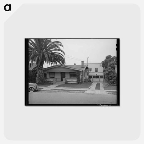 アートポストカード-Jackdaw Street Houses
 - ラッセル リー Postcard.